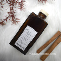 150 ml de bouteille carrée marron diffuseur d'huile essentielle